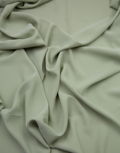8065-10 Искусственный шёлк матовый цвет Оливковый 130 гр/м2, 150 см