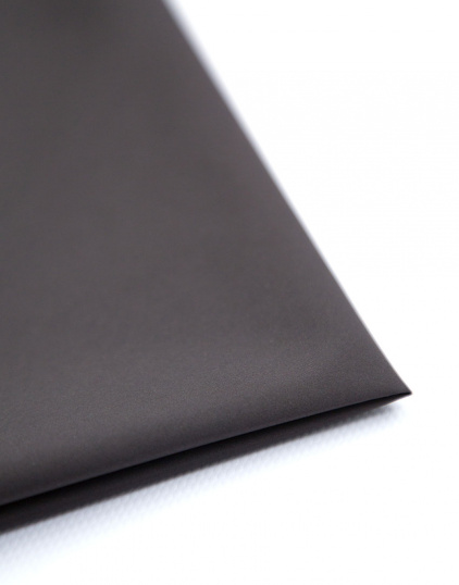 Ткань плащовая двухслойная с мембраной 3К/3К Loro Piana, цвет Коричнево-черный, плотность 110 гр/м2, ширина 140 см