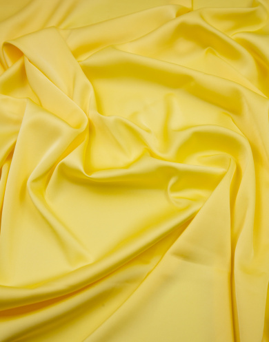 8028-3 Искусственный шёлк цвет Жёлтый 100 гр/м2, 150 см