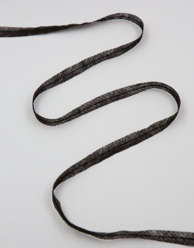 61606 Кромка косая клеевая черная усиленная с прошивкой 10 мм от Grasser