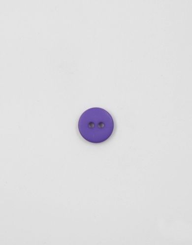 58057 Пуговица пластиковая 11 мм цвет Фиолетовый