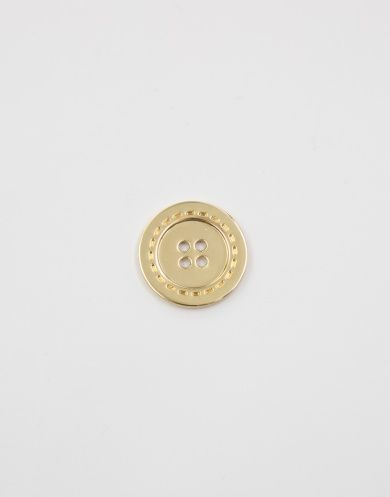 58001 Пуговица металлическая цвет: золото 22 мм от Grasser