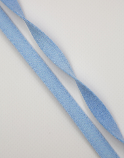 80709 Туннельная лента бесшовная цвет Спокойный голубой 11 мм