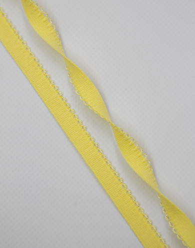 648/10 Резинка отделочная с фестоном Lauma цвет Жёлтый (1275) 10 мм от Grasser