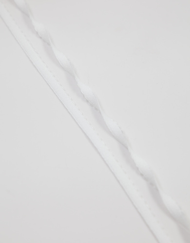 641/8-001 Резинка отделочная с фестоном Lauma цвет Белый (001) 8 мм от Grasser