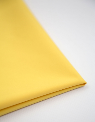 Ткань плащовая двухслойная с мембраной 3К/3К Loro Piana, цвет Жёлтый, плотность 110 гр/м2, ширина 140 см от Grasser