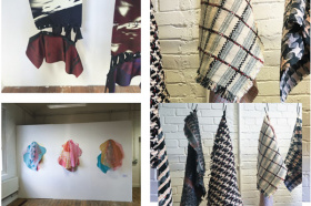 Обзор выставки дипломных работ по текстилю в университете Chelsea College of Arts. 