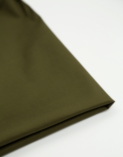 Плательно-костюмный хлопок сатин цвет: Хаки, плотность 170 гр/м2, ширина 145 см