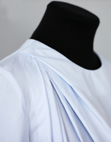 Мастер-класс №11. Моделирование и пошив блузки на основе базовых лекал.