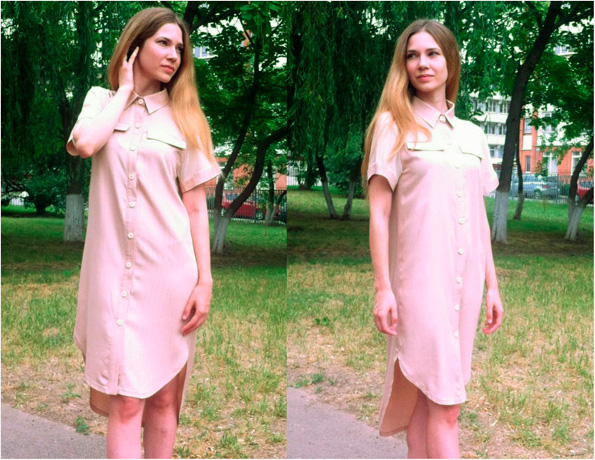 Шьем платье-рубашку по выкройке GRASSER c Лидой Федичкиной