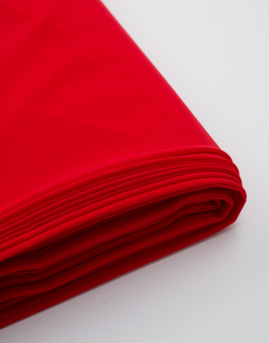 60028 Эластичная сетка цвет Красный (100), плотность 100 гр/м2, ширина 170 см от Grasser
