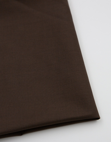 22128 Ткань сорочечная цвет Коричневый 113 гр/м2, ширина 148 см