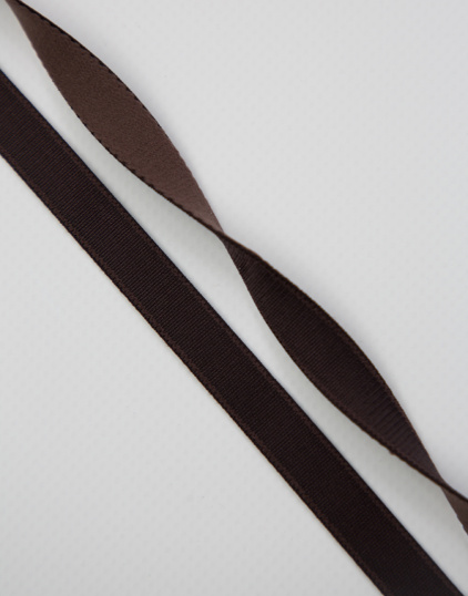 Бретель без фестона цвет Шоколадный (111) 10 мм