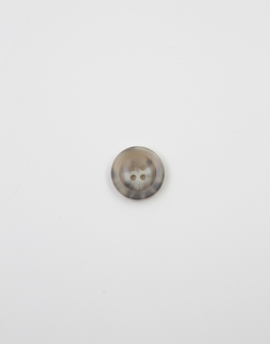 58247 Пуговица пластиковая 20 мм цвет Серый камень