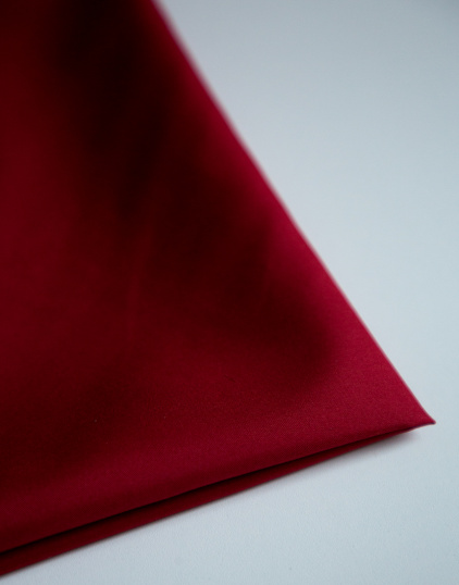 Ткань плащовая Burberry (Peach Touch), цвет Тёмно-красный, плотность 125 гр/м2, ширина 146 см
