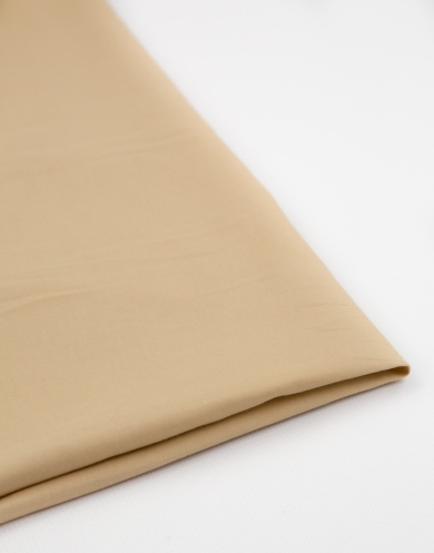 Плательно-сорочечный хлопок цвет Песочный, плотность 105 гр/м2, ширина 150 см от Grasser
