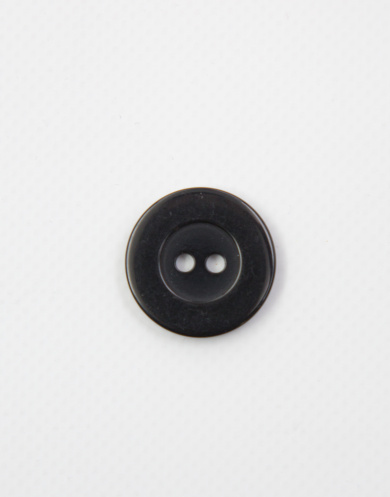 58008 Пуговица пластиковая 25 мм цвет Чёрный