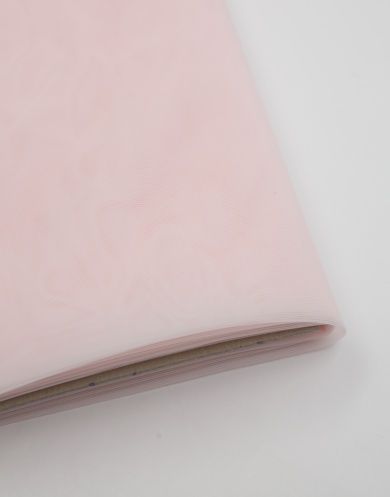 387-249 Неэластичная сетка (корсетная) Lauma цвет Светло-розовый (249) 40 гр/м2, ширина 160 см