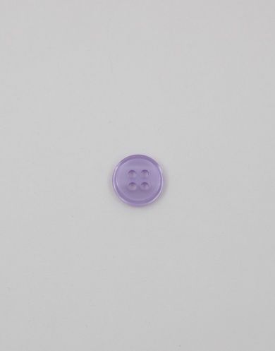 58158 Пуговица пластиковая 11 мм цвет Фиолетовый