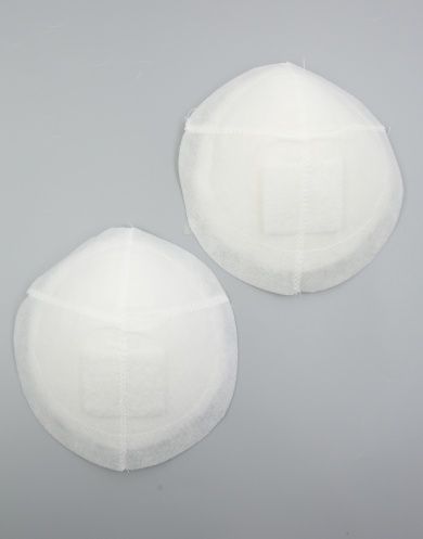 РС4-195Дп4н Плечевые накладки белые реглан с держателем 195*160*4 мм от Grasser