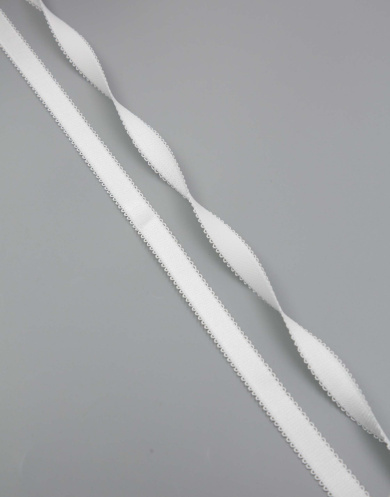 642/14 Бретель с фестона Lauma цвет Белый (001) 14 мм от Grasser