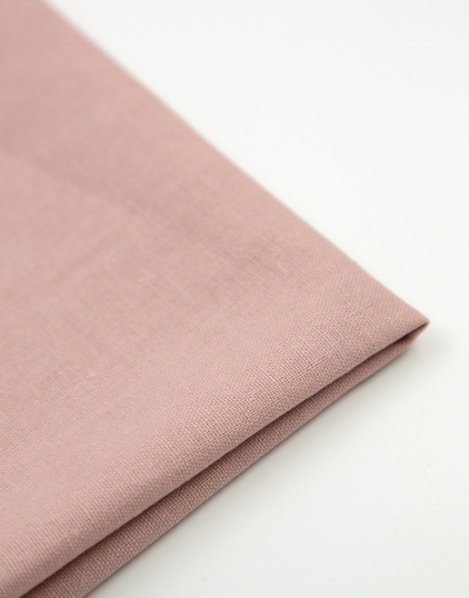 Плательно-костюмный лён с хлопком и эластаном цвет: Пыльно-розовый, плотность 190 гр/м2, ширина 140 см