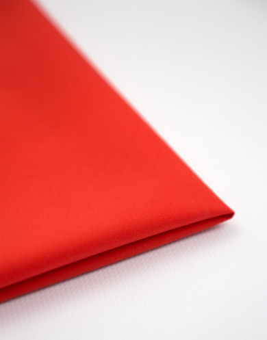 32003 Ткань плащовая двухслойная с мембраной 3К/3К Loro Piana, цвет Красно-оранжевый, плотность 110 гр/м2, ширина 140 см от Grasser