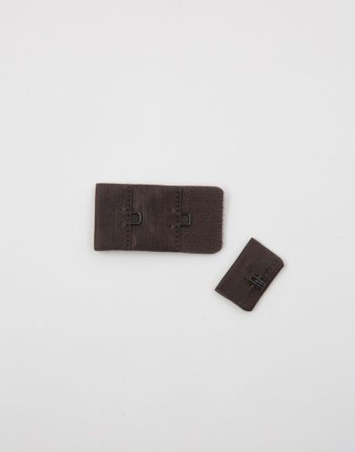 2621-111 Застёжка ARTA-F (крючок-петля) цвет Шоколадный (111) на 1 крючок 22*44 мм от Grasser