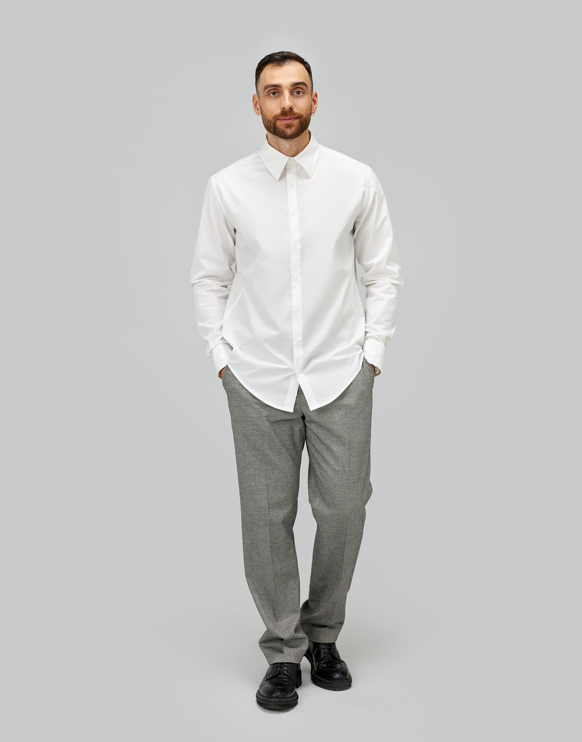 Мужская рубашка, выкройка Grasser №60 – купить онлайн на сайте GRASSER, каталог мужских выкроек