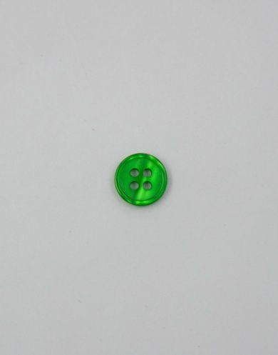 58153 Пуговица пластиковая 11 мм цвет Зелёный