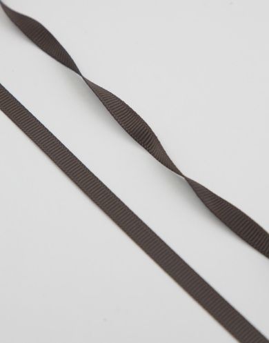 6600-006-860 Репсовая лента, цвет Тёмно-коричневый (860) 6 мм от Grasser