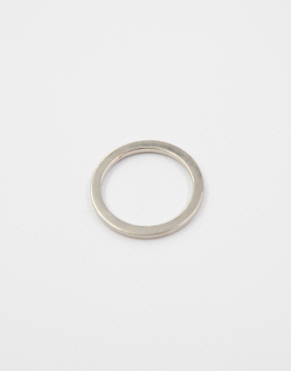 Кольцо металлическое цвет Никель 25 мм