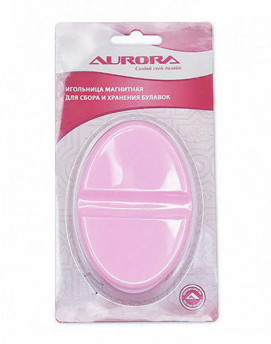 AU-MA-03 Игольница AURORA магнитная розовая от Grasser