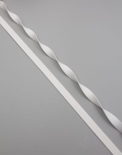 62218 Резинка эластичная белая (продежка) 10 мм от Grasser