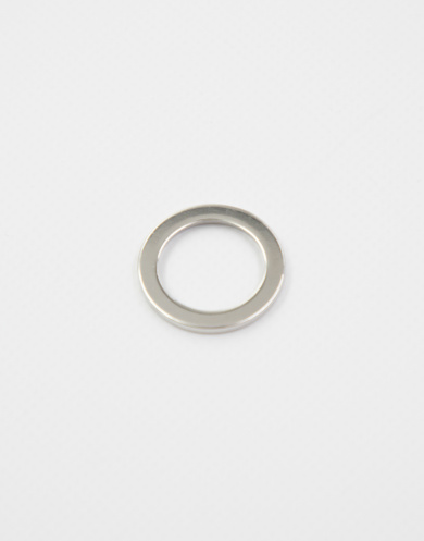 41505 Кольцо металлическое цвет Никель 20 мм от Grasser
