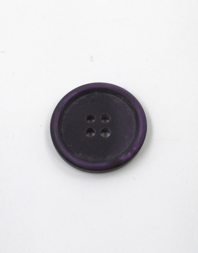 G2770/40 Пуговица пластиковая фиолетовая 25 мм