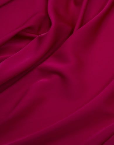 1ИШ_03 Искусственный шёлк цвет Пурпурно-розовый 130 гр/м2, ширина 150 см
