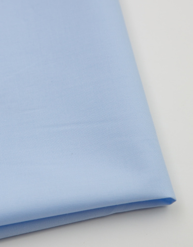22119 Ткань сорочечная цвет Голубой 113 гр/м2, ширина 148 см